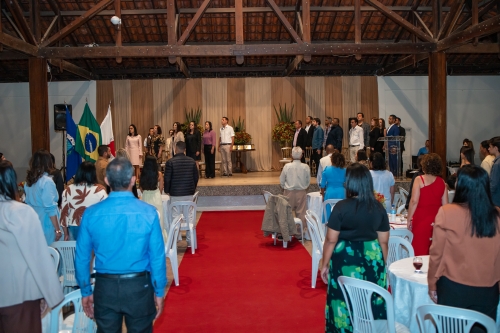 Solenidade de entrega da Comenda do M&eacute;rito Educacional &ldquo;Professora Maria das Gra&ccedil;as Mendes Marques &ndash; Maria da Zita&rdquo;